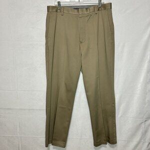 Dockers Classic Fit Beige Cotton Khakis Chinos Mens Pants 36x30